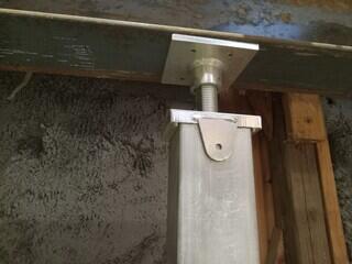Under beam bracket