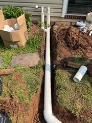 Discharge Line Installation