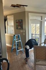 Frozen Pipe Burst Causing Water Damage