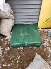 Completed Crawl Space Access Well Installation