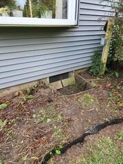 Original Crawl Space Access Before Upgrade