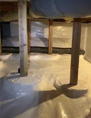 After Full Crawl Space Encapsulation