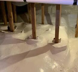 Fully Encapsulated Crawl Space