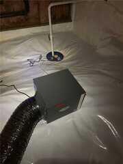 SaniDry Sedona Dehumidifier and SuperSump Pump