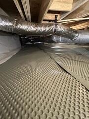 Drainage Matting Installed