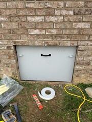 New Crawl Space Door