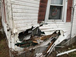Storm Damaged Home