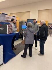 Chris and Carson Learning About This Customer's Failing Foundation