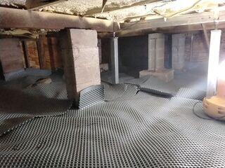 Step 2: Install Drainage Matting