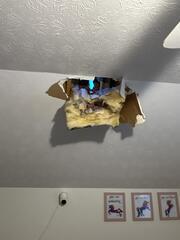 Interior Damage Restoration Following Storm Damage