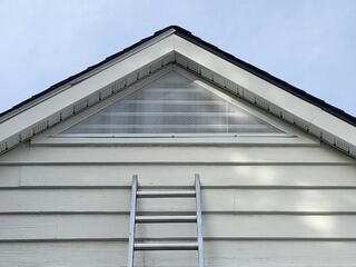 Bats Entering Attic via the Gable Vents in Cream Ridge, NJ