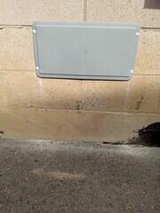 Coververed and sealed vents