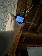 Moisture Readings and Leak Detection During Water Intrusion