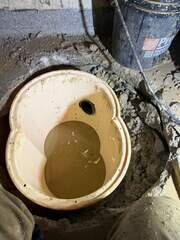 Replacing a sump pump in North York, ON