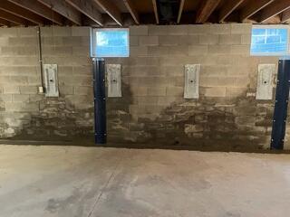 WellDuct Window Drains Installed