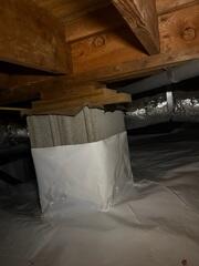 Wallie Prevents Condensation on the Porous Piers