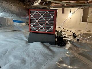 The SaniDry Sedona Dehumidifier