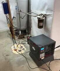 SaniDry Sedona Dehumidifier & TripleSafe Sump Pump