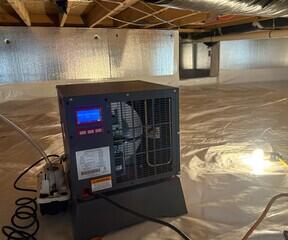 SaniDry Sedona Dehumidifier