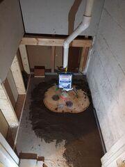 SuperSump Pump Installed