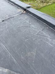 Membrane is layed down