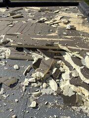 Removal of old roofing