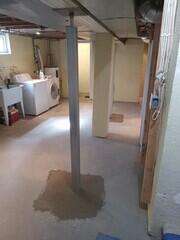 Fully supported beam