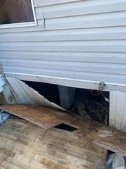 Crawl Space Entrance