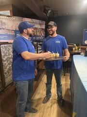 Service Passing Out Desserts!