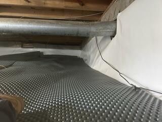 Drainage Matting Installed