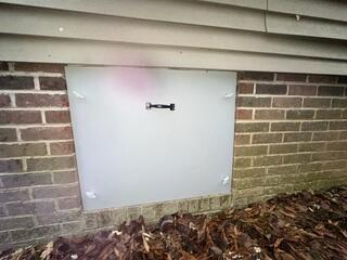 New Crawl Space Door