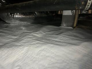 Crawl Space Sealed