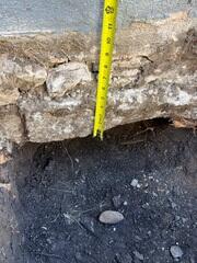 Foundation Depth Measurement for Pier Installation Thousand Oaks