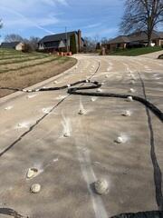 Concrete Driveway Repair & Leveling