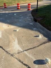 Concrete Driveway Repair & Leveling
