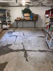 Water Seeping Through Concrete Floor