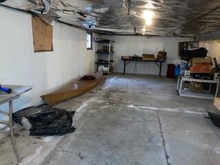 Cracked and Damaged Concrete Floor