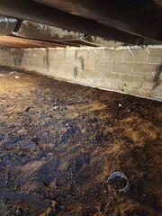 Damp Crawl Space