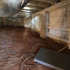 Crawl Space Before