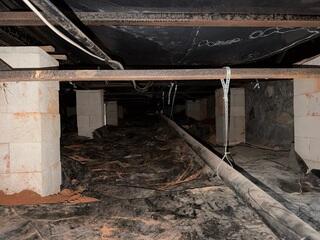 Crawl Space Before