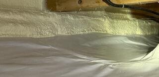 Fully Encapsulated Crawl Space