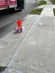 Sealing Cracks and Control Joints