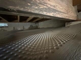 Drainage Matting Installed