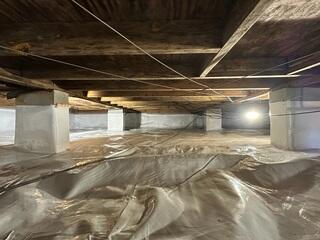 Crawl Space Sealed