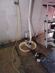 Jackhammering for the Sump Pump