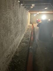 Crawl Space Drainage System