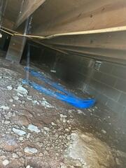 Crawl Space During Inspection