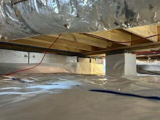 Crawl Space Sealed