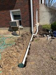 New Drainage Lines