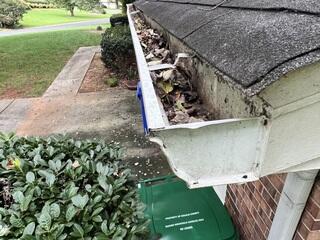 Gutter debris needs a solution